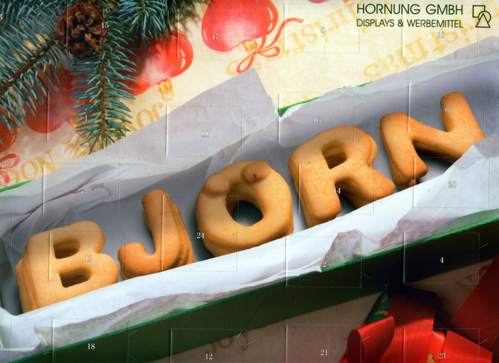 Personalisierter Adventskalender